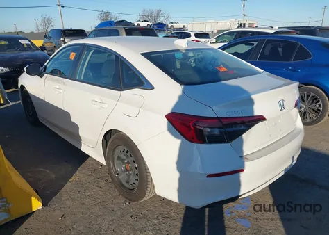 2024 Honda Civic Lx z USA, uszkodzony, nr VIN 2HGFE2F25RH573146